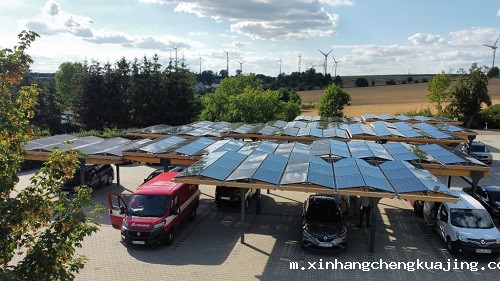 供电公司停车场遮阳棚方案