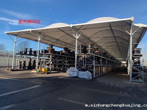 膜结构遮阳棚