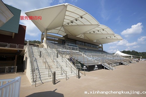 体育看台膜结构