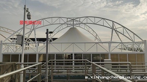 污水池反吊膜结构加盖