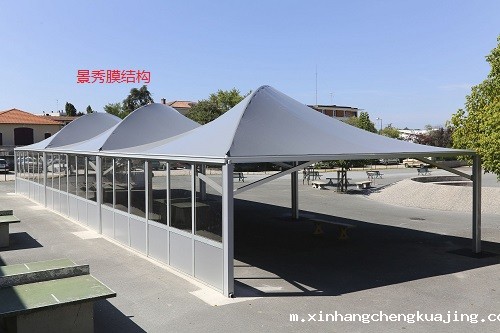 膜结构遮阳棚