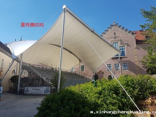 看台膜结构雨棚定制