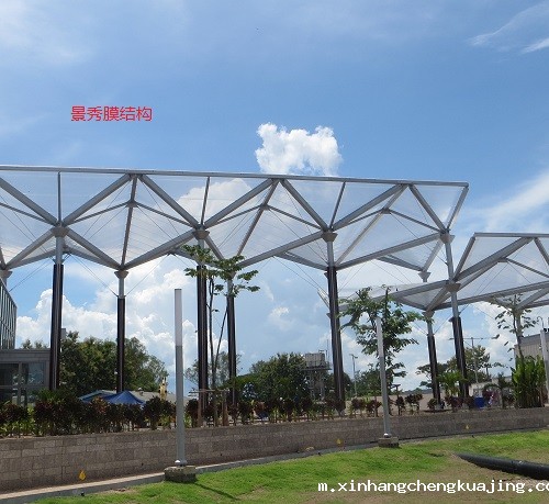 半透明景观膜结构