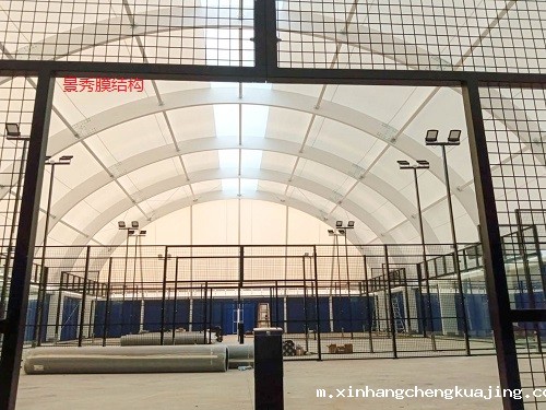 网球馆张拉膜结构