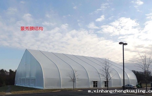 神奇的厂房膜结构雨棚