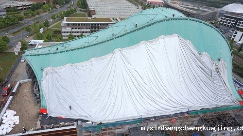 游泳池膜结构遮阳棚