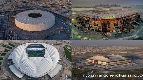 卡塔尔体育场膜结构施工流程