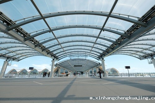 旅客进站口ETFE罩棚设计理念