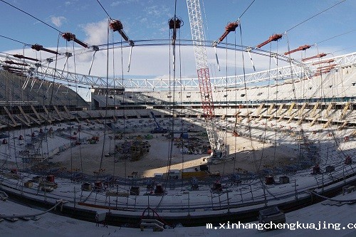 膜结构层叠顶棚