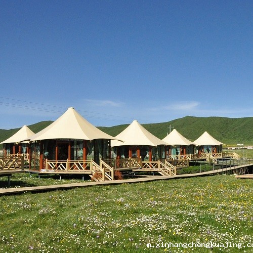 民宿屋顶膜结构