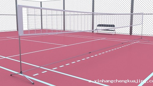 露天羽毛球场怎么全封闭？