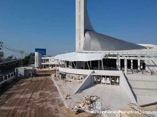 商场露台膜结构遮阳棚
