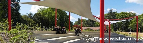 福州户外膜结构遮阳棚